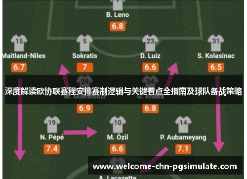 深度解读欧协联赛程安排赛制逻辑与关键看点全指南及球队备战策略